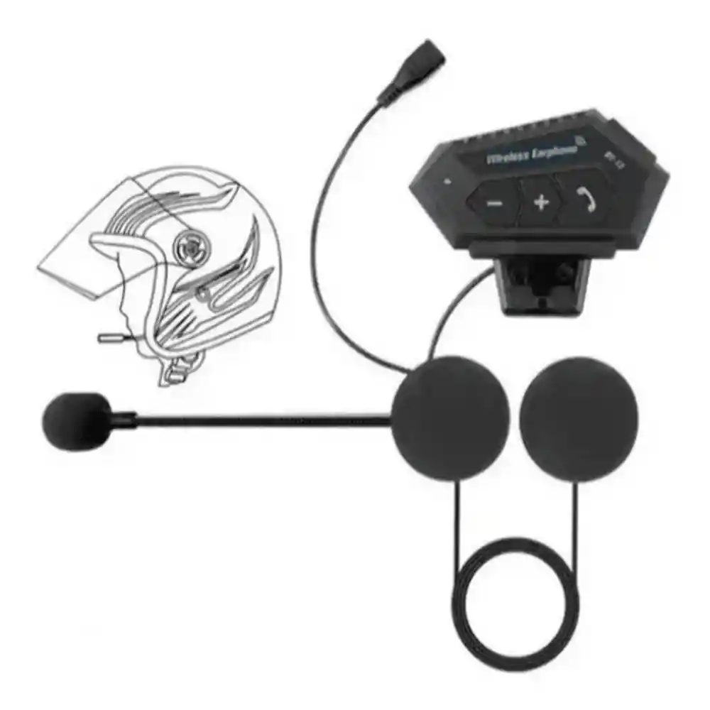 Intercomunicador Para Cascos De Moto