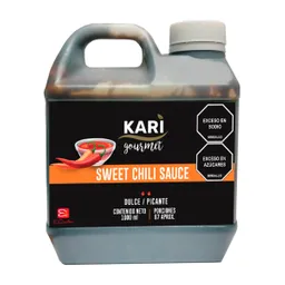 Kari Gourmet Salsa Sweet Chili, Estilo Thai, Sin Conservantes, Ideal Para Pollo Y Snacks (1000 Ml)
