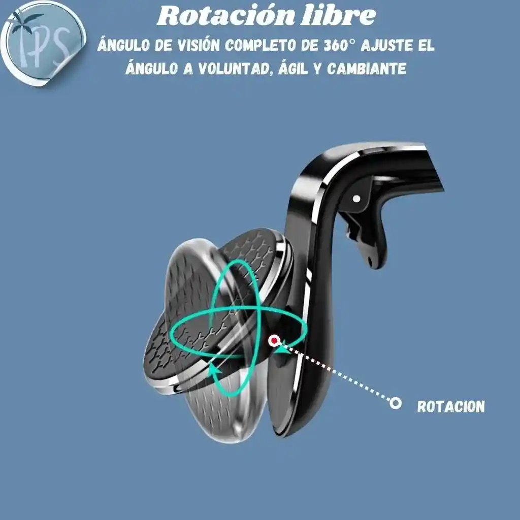 Holder Soporte Para Celulares Magnético Holde Para Carro 360