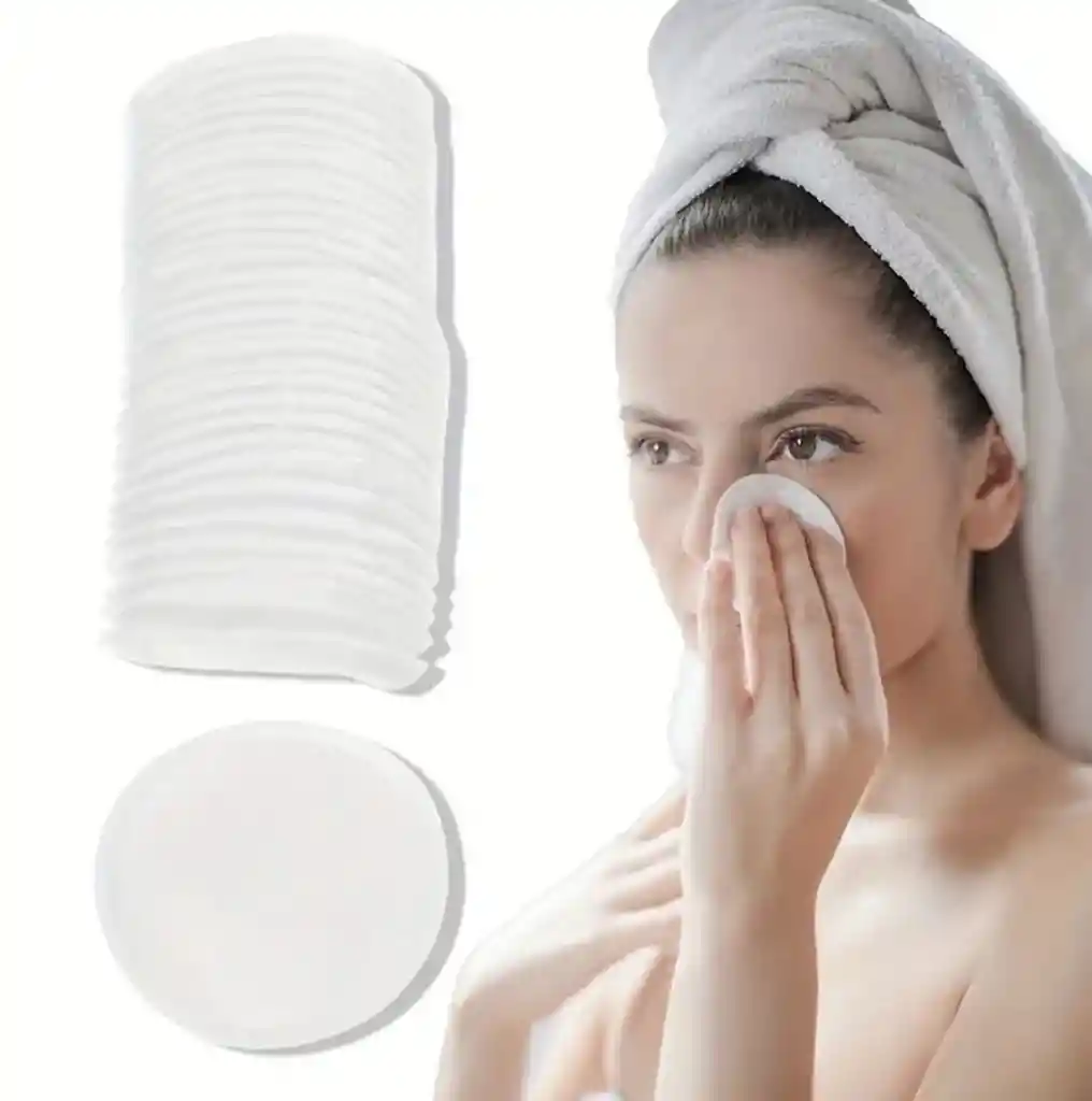 Almohadillas Pads Desmaquillantes X 50 Unds.