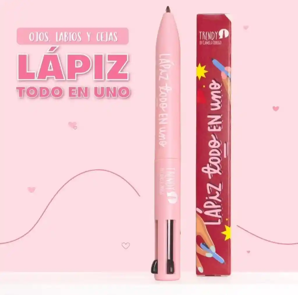 Lapiz Delineador Todo En Uno Trendy