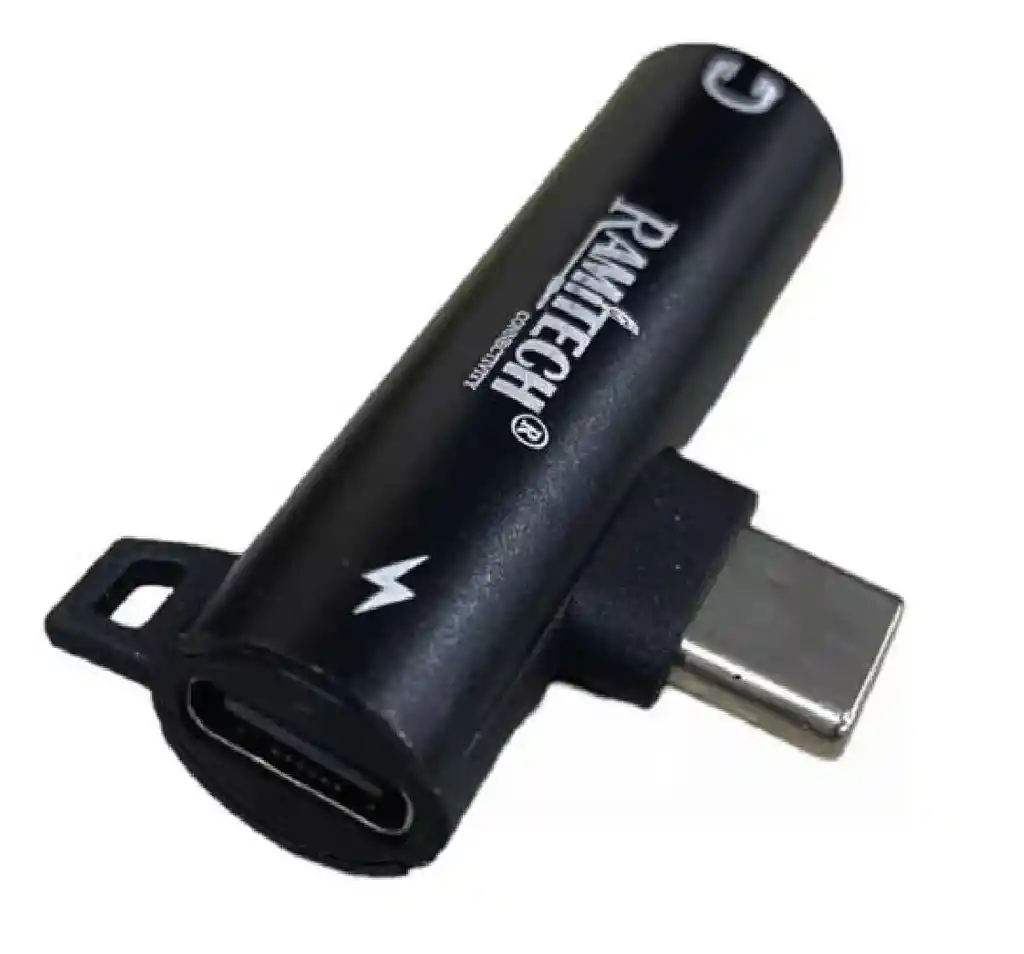 Convertidor Type C A Plug 3.5/type C Carga