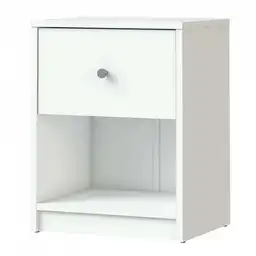 Mesa Noche Tvilum May 37x48x30cm Blanco Aglomerado