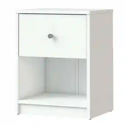 Mesa Noche Tvilum May 37x48x30cm Blanco Aglomerado