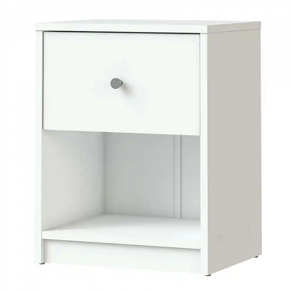 Mesa Noche Tvilum May 37x48x30cm Blanco Aglomerado
