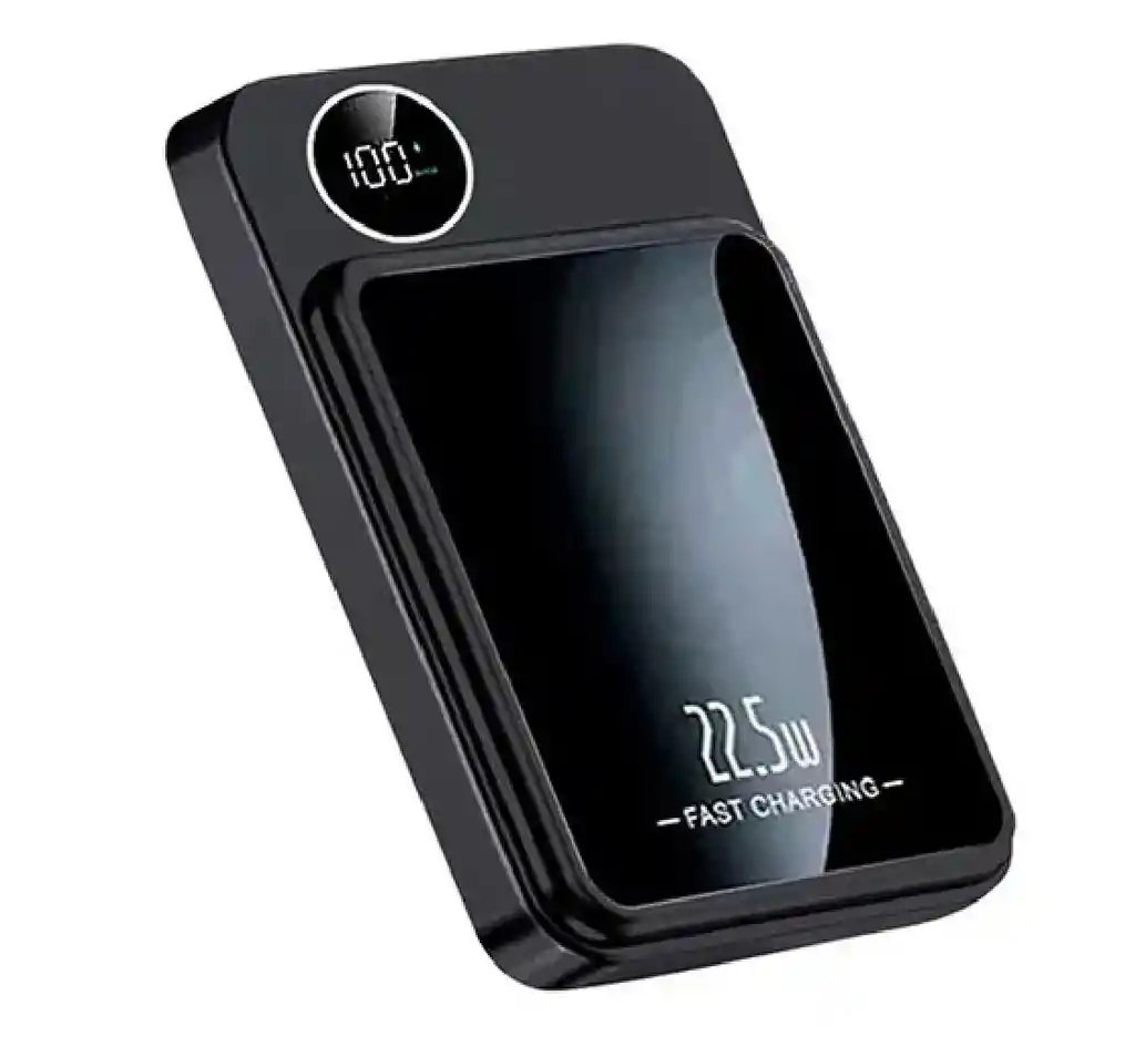 Power Bank 5.000 Mah 22.5w Carga Rda Con Indicador Ramitech