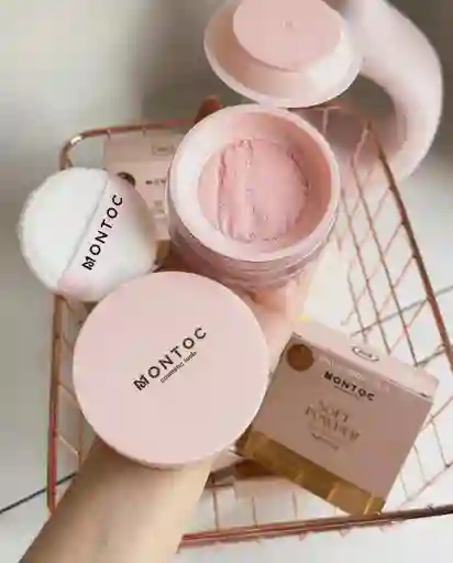 Polvo Suelto Rosado Soft-powder Montoc