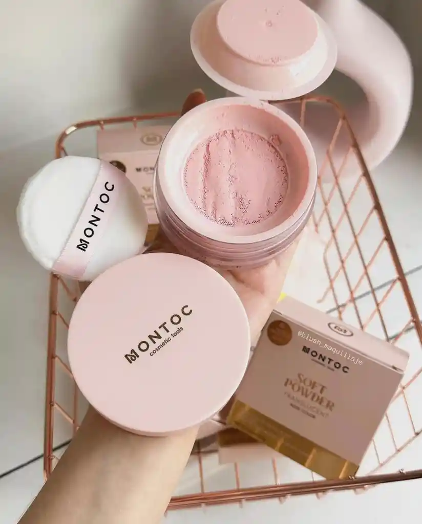 Polvo Suelto Rosado Soft-powder Montoc
