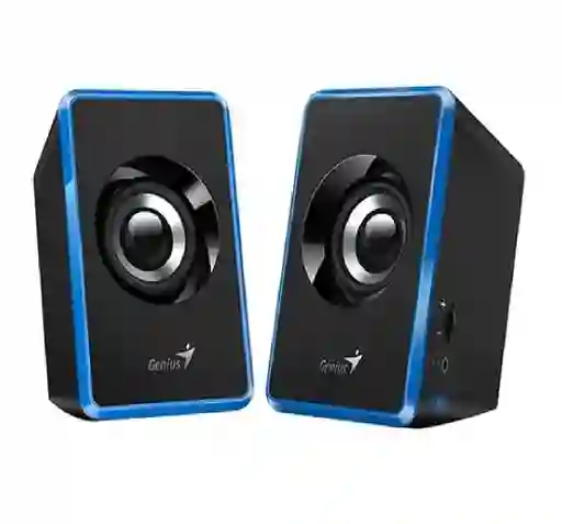 Parlantes Portatil Genius Sp-u125 Usb Azul