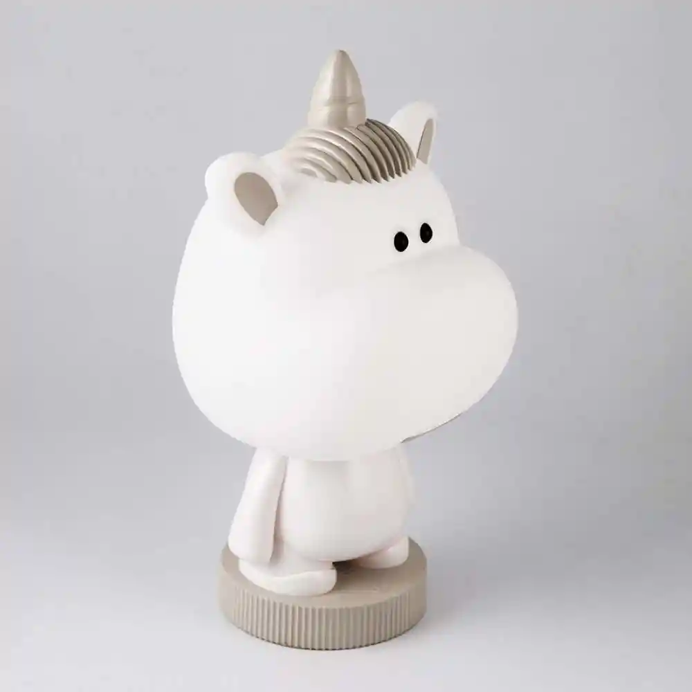 Lampara Mesa Infanti Ikelite Hipo 18x34cm Blanco 2 W
