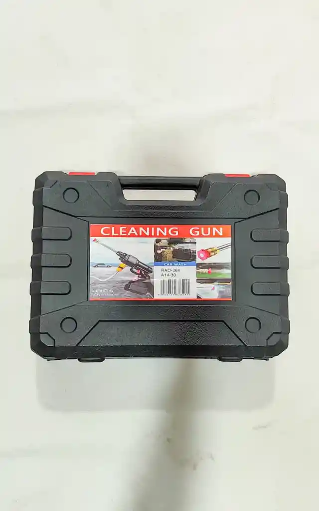 Hidrolavadora/pistola Lavado Coche Moto 48v Portatil Negro
