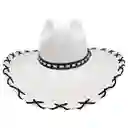 Sombrero Vaquero Texas Llanero Norteño Hombre Mujer Ganadero Talla 4/m - 55 Cm