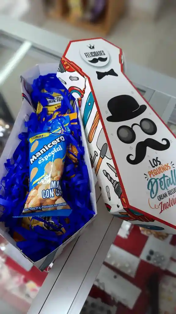 Detalle Regalo Ancheta Para Hombre Feliz Cumpleaños