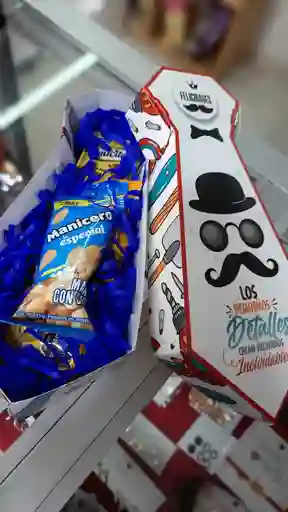 Detalle Regalo Ancheta Para Hombre Feliz Cumpleaños