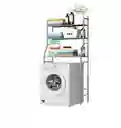 Organizador Estante De Lavadora Baño Metalico Rack 3 Niveles Color Colores