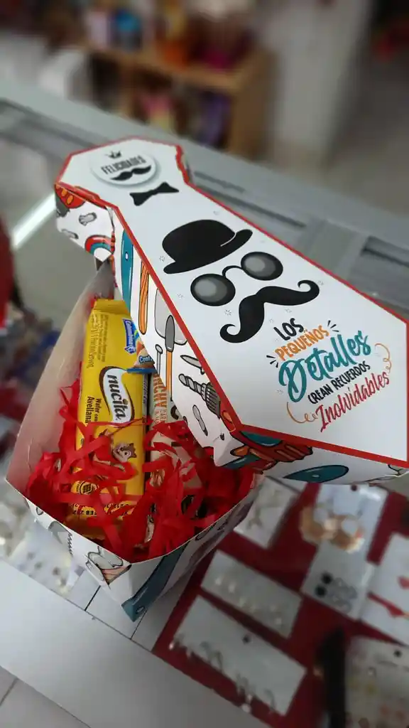 Detalle Regalo Ancheta Para Hombre Feliz Cumpleaños Feliz Día