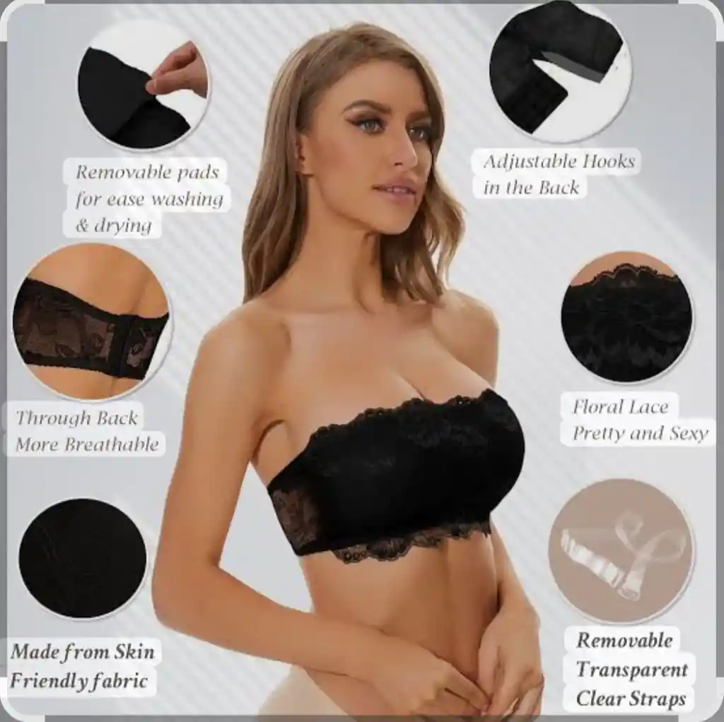 Brallete Lace Touch Nude