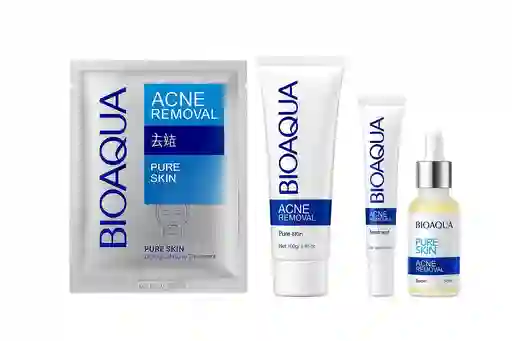 Kit Acne Skin X4 Productos De Bioaqua