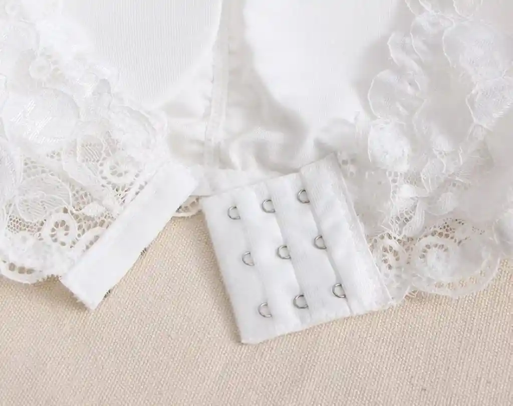 Bralette Lace Touch White