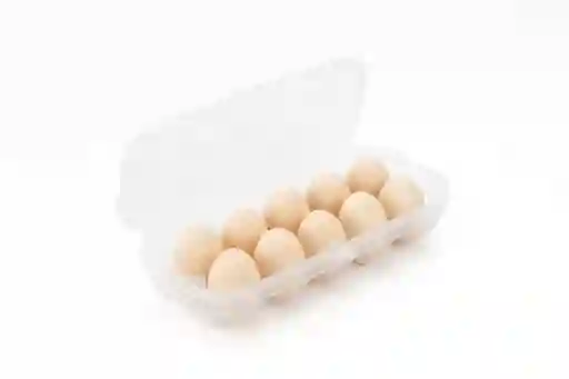 Kit Cubeta De Huevos Aa + Organizador Ahorra Espacio Para 10 Huevos