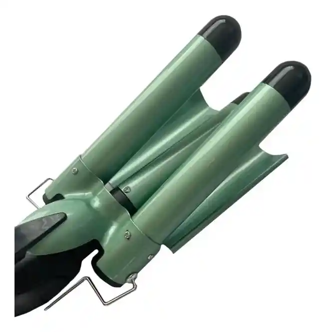 Pinza Rizadora Profesional Para Ondas 3 Tubos