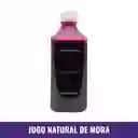 Jugo Natural De Mora En Agua