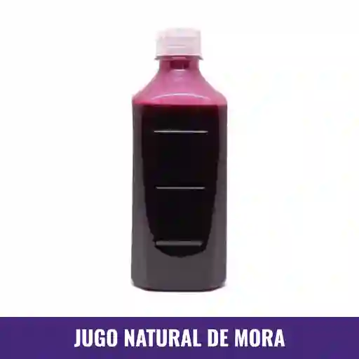 Jugo Natural De Mora En Agua