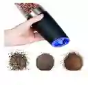 Moledor Triturador X2 Dispensador Eléctrico Especias Luz Led