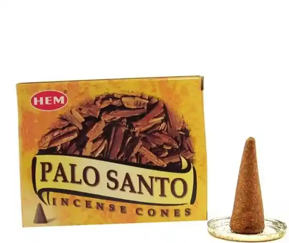 Incienso En Conos X 10 Unds Aroma Palo Santo