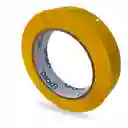 Cinta Adhesiva Identificacion Amarilla 24mm X 100m Plastica