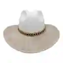 Sombrero Aguadeño Tradicional Paisa Panama Playa Hombre Mujer Blanco Talla 4/m - 55 Cm