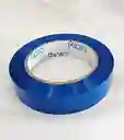 Cinta Adhesiva Identificacion Azul 24mm X 100m Plastica