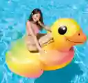 Flotador Pato Inflable Para Piscina De Pato
