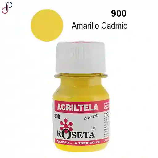Pintura Para Tela Resistente Al Lavado 30 Cc Amarillo Cadmio