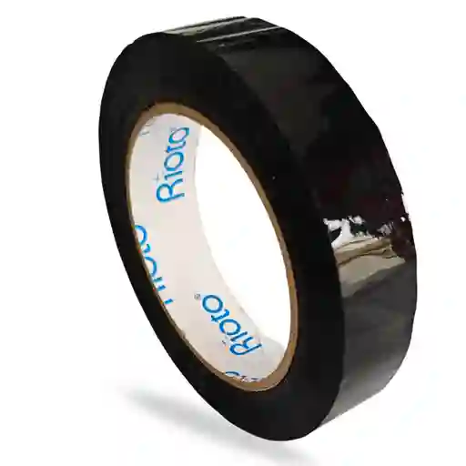 Cinta Adhesiva Identificacion Negro 24mm X 100m Plastica