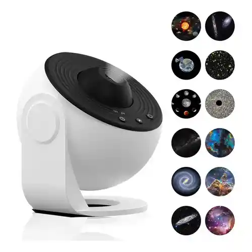Proyector De Galaxias Realista Con Rotación De 360°