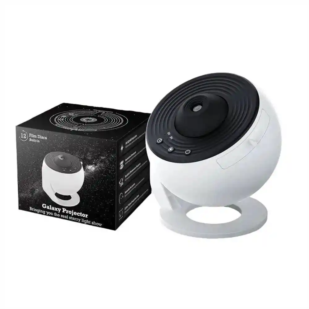 Proyector De Galaxias Realista Con Rotación De 360°