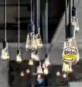 Bombillo Ambar 4w Tipo Pera