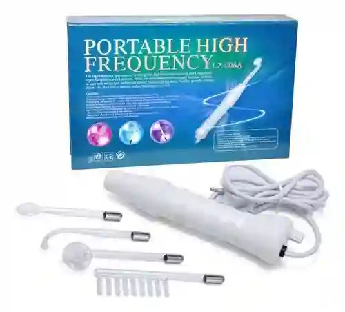 Masajeador Facial Portátil De Alta Frecuencia Efectivo