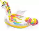 Flotador Lancha Inflable Unicornio Intex