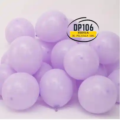 Globo Lila X 5 Und