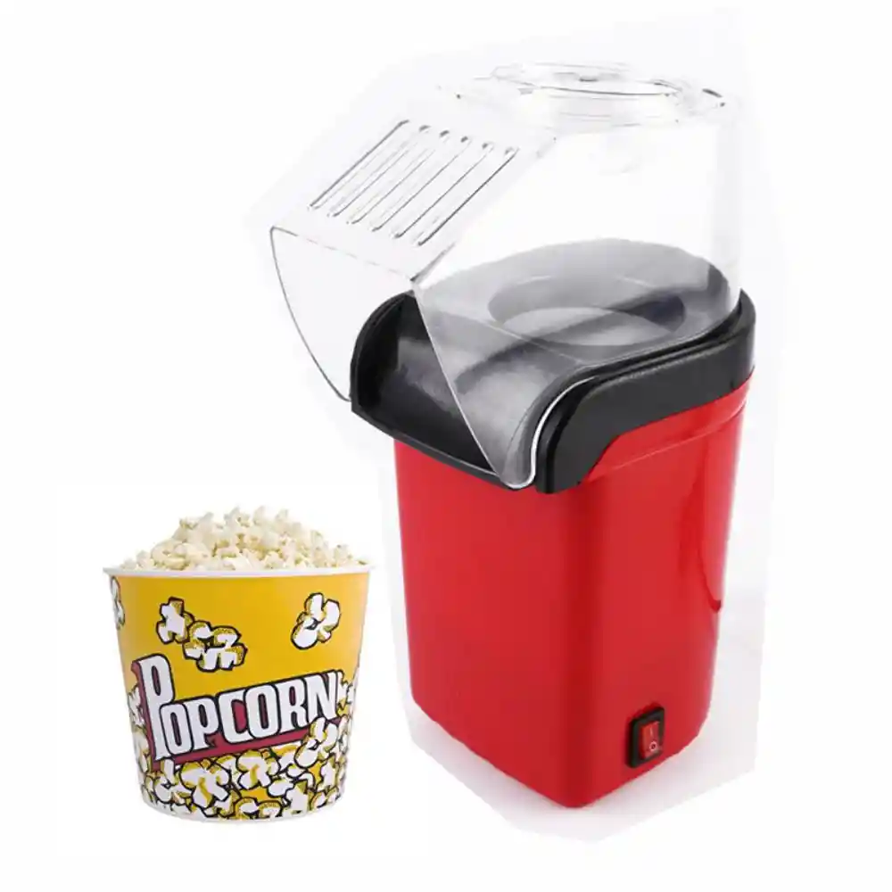 Máquina Pira Pop Corn Roja Para Hacer Palomitas De Maíz