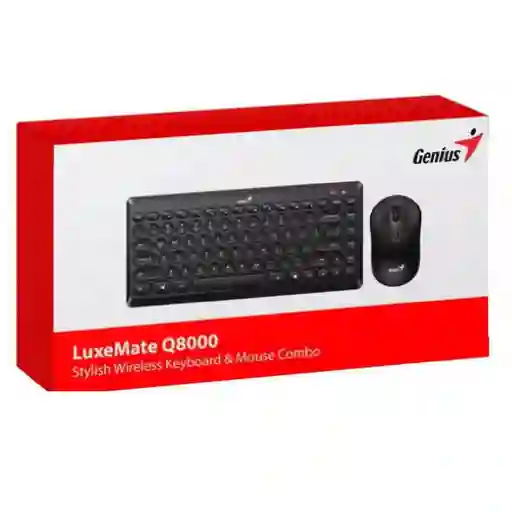 Luxemate Q8000 Combinación De Teclado Y Ratón Inalámbricos