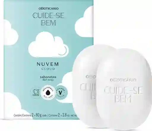 Jabón Oboticario -cuide-se Bem Nuvem Cloud Boticario