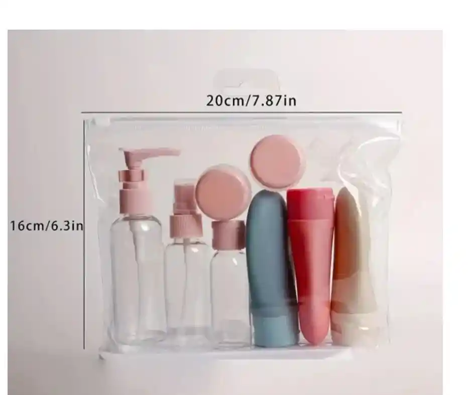 Kit Frascos Viaje Pack X10