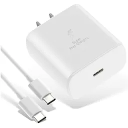 Cargador Cable 5a Ultra Fast 45w Pd Blanco Samsung Original