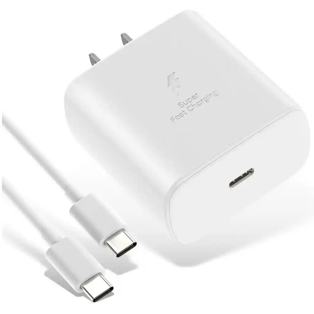 Cargador Cable 5a Ultra Fast 45w Pd Blanco Samsung Original