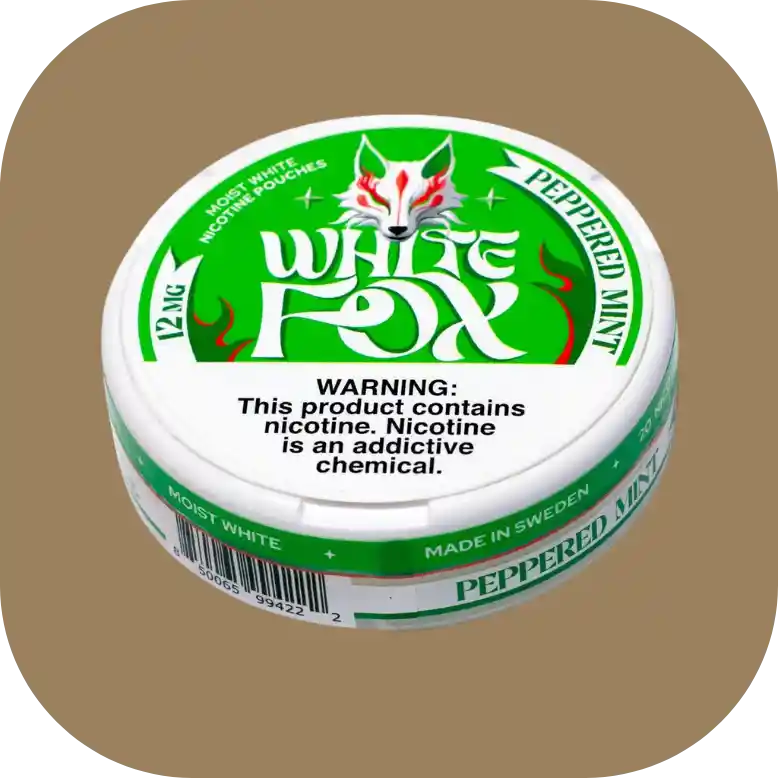 Pouches Peppered Mint 12mg