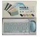 Combo Teclado Y Mouse Inalambrico Recargable Bluetooth Bt209