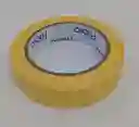 Cinta Enmascarar Amarilla Decorativa 24mm 40mts